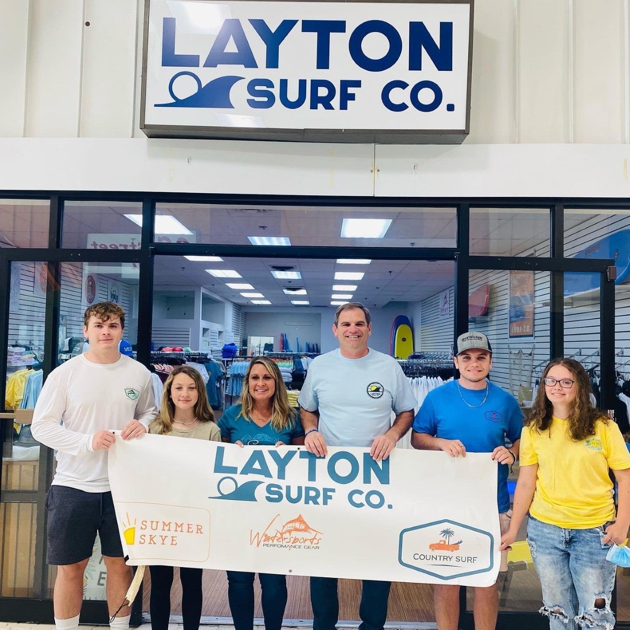 layton"s surf co store front